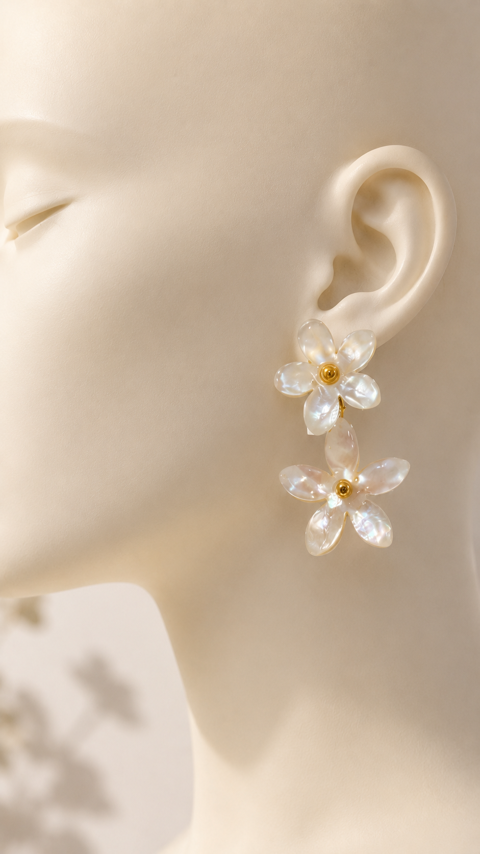 Pendientes Doble Flor