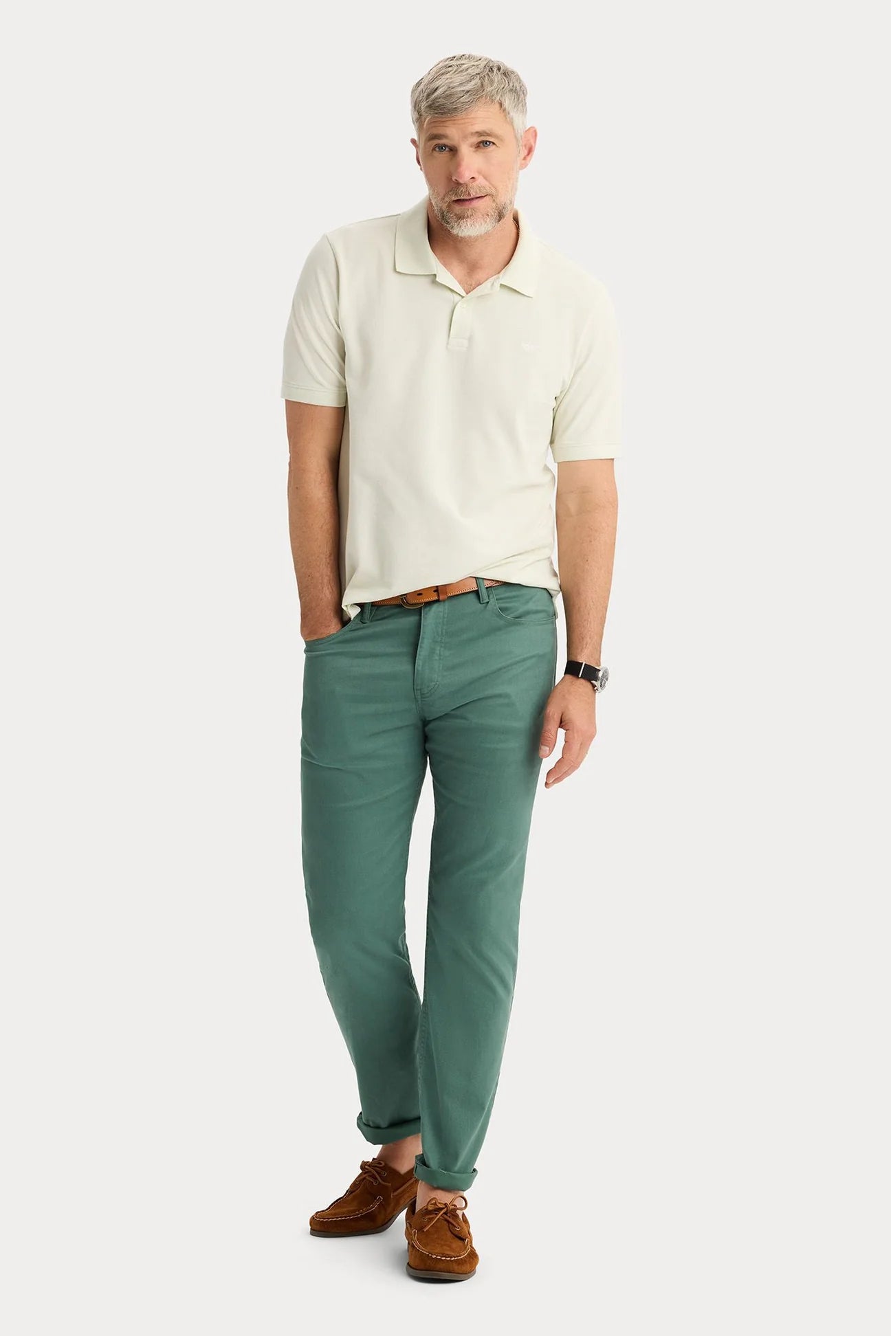 Pique Polo, Slim Fit