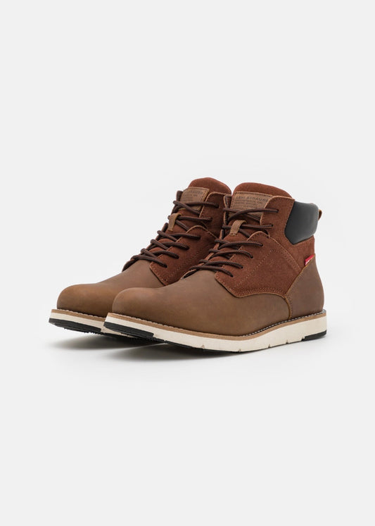 JAX PLUS - Botines con cordones - brown