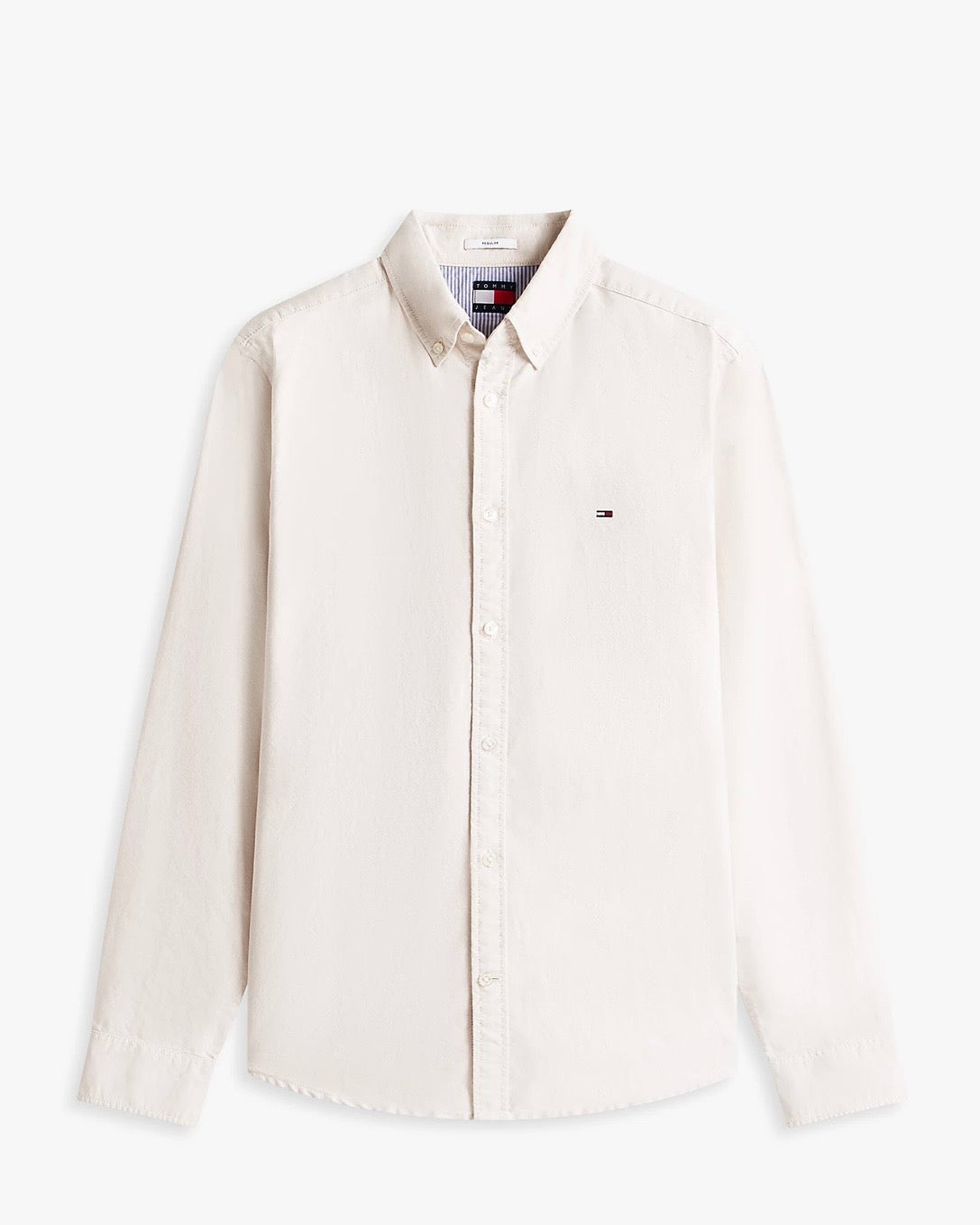 Camisa Oxford con logo bordado