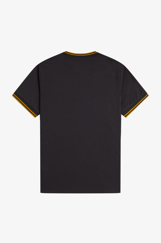 Camiseta con ribete con dos franjas M1588 • 85C