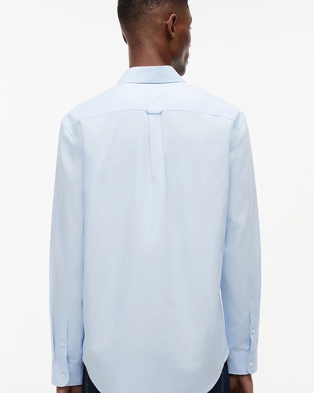 Camisa de popelín con logo bordado