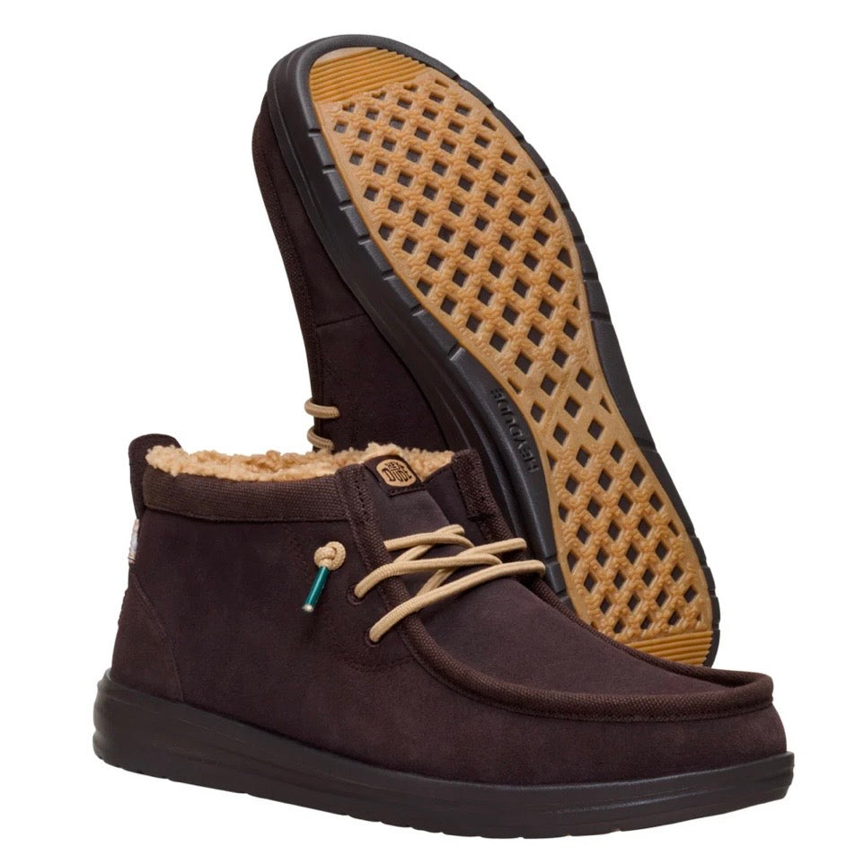 WALLY MID GRIPR WARMTH MOLE BROWN