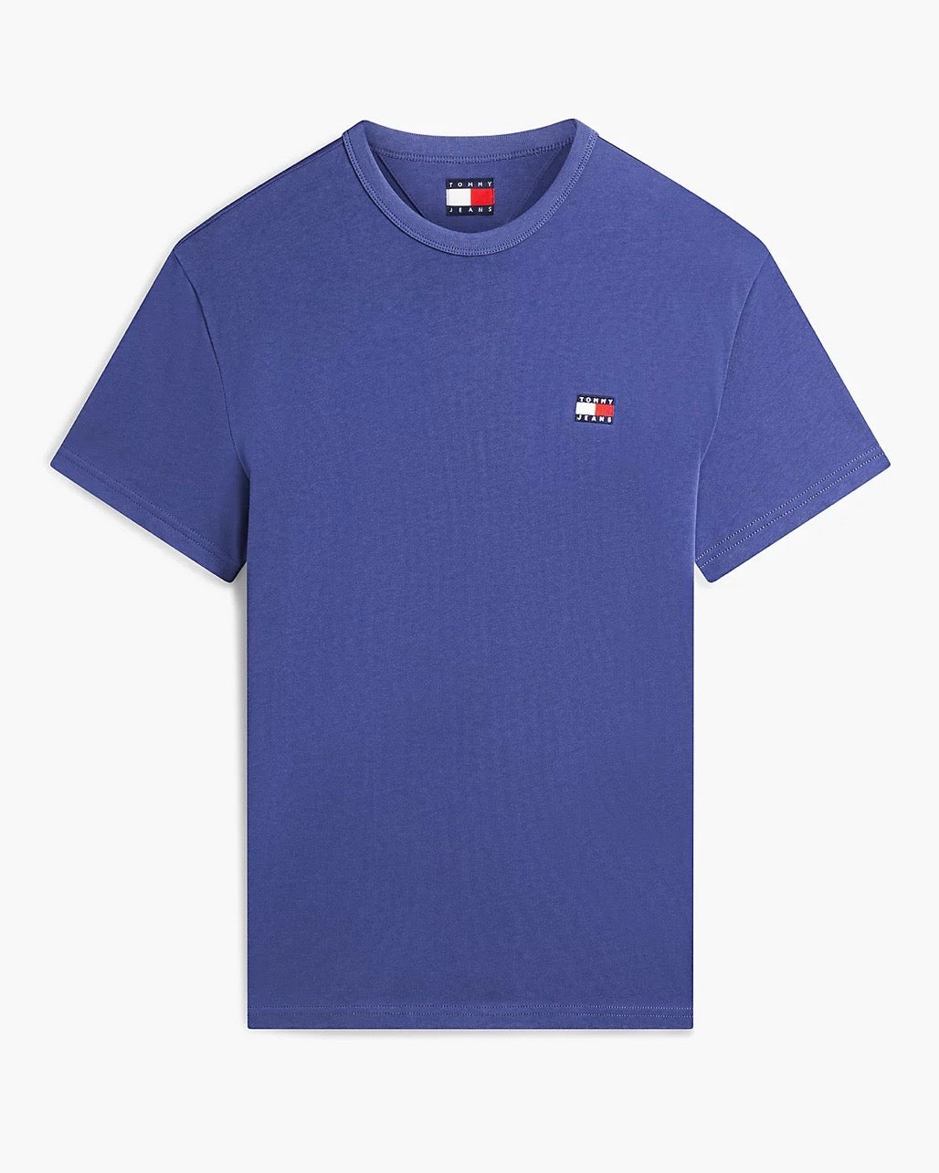 Camiseta con cuello redondo y parche de Tommy