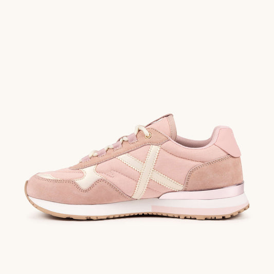 MUNICH SUNSET 66 Zapatilla Sport Chic en Rosa Monocromo
