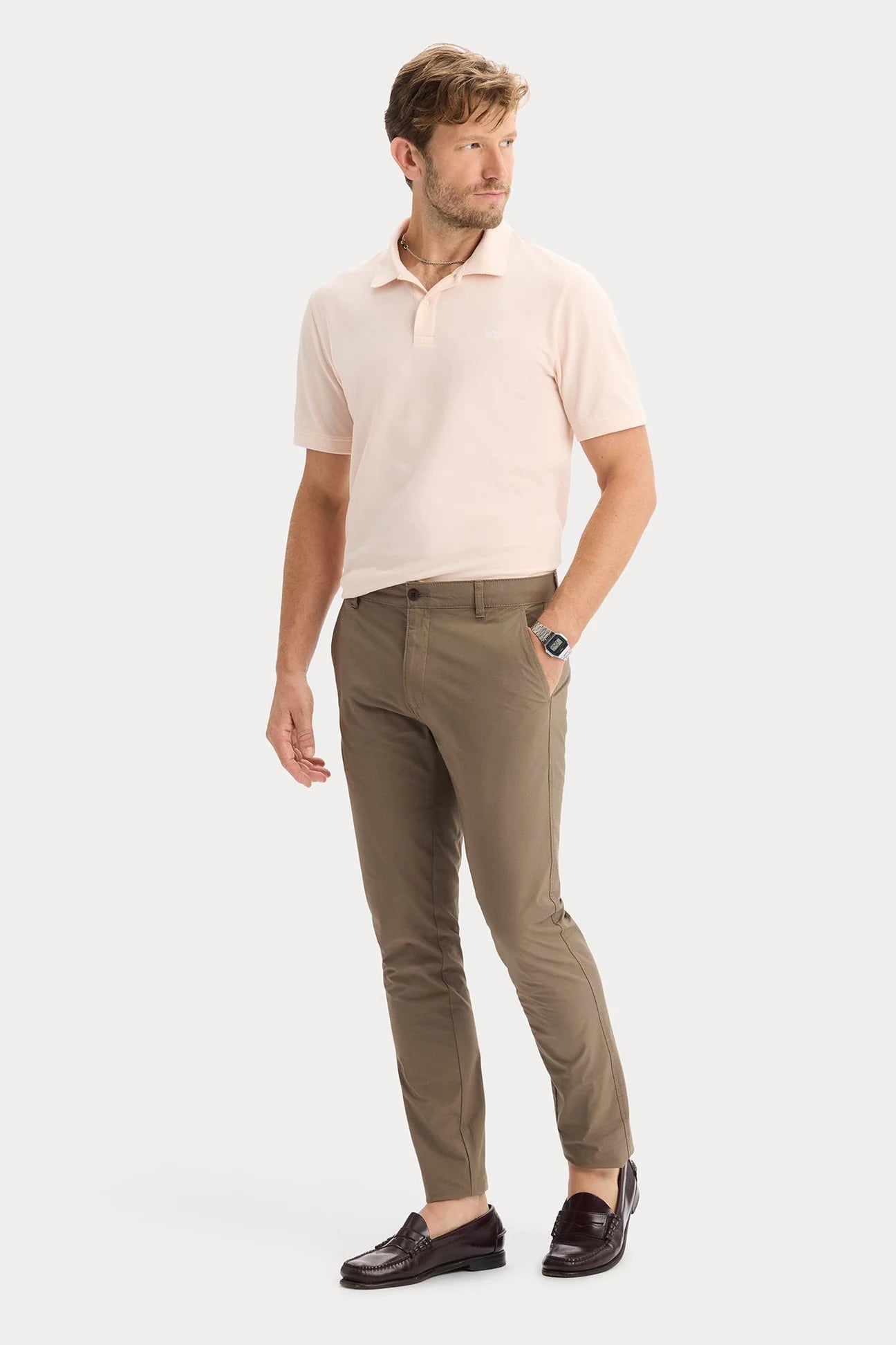 Pique Polo, Slim Fit