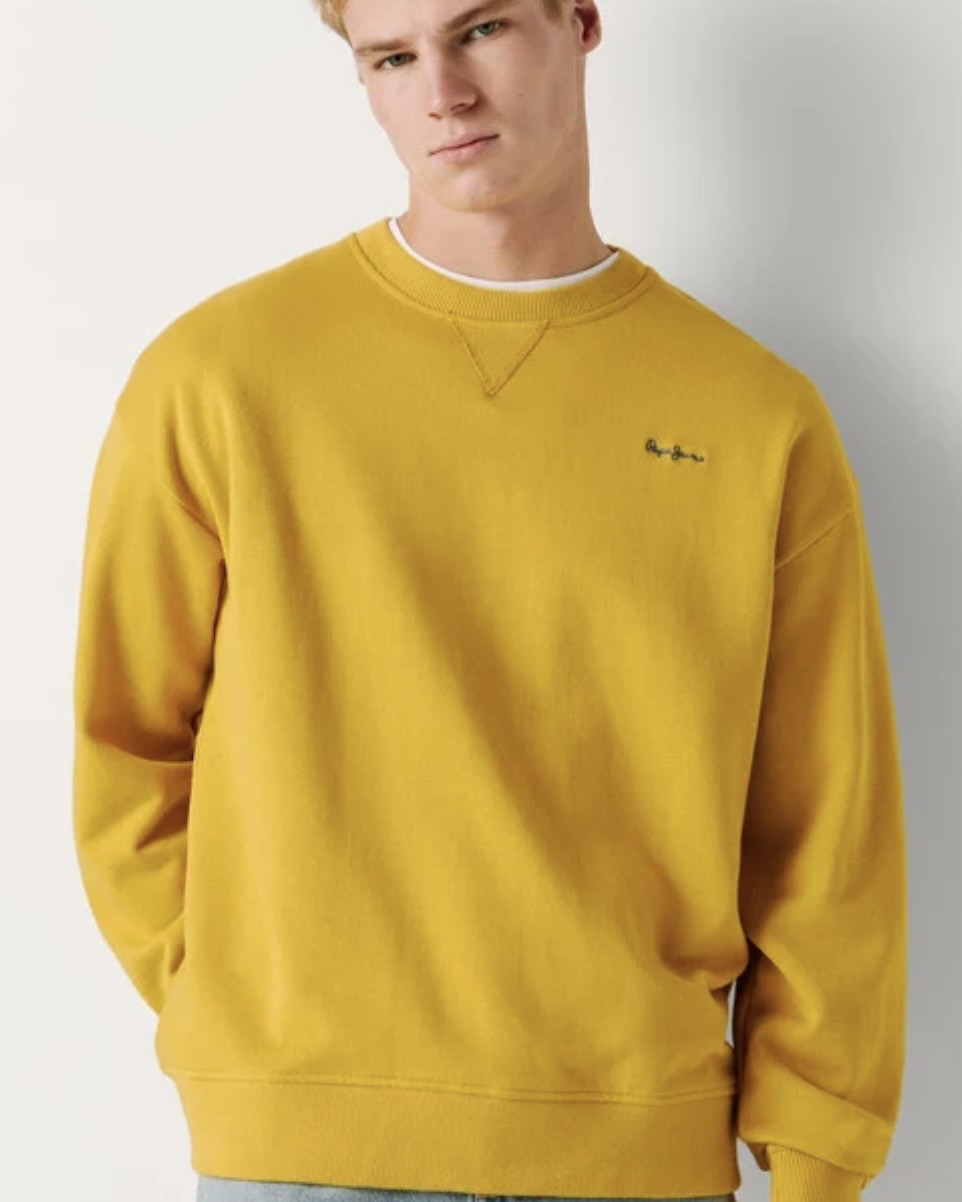 Sudadera Cuello Redondo Con Logo