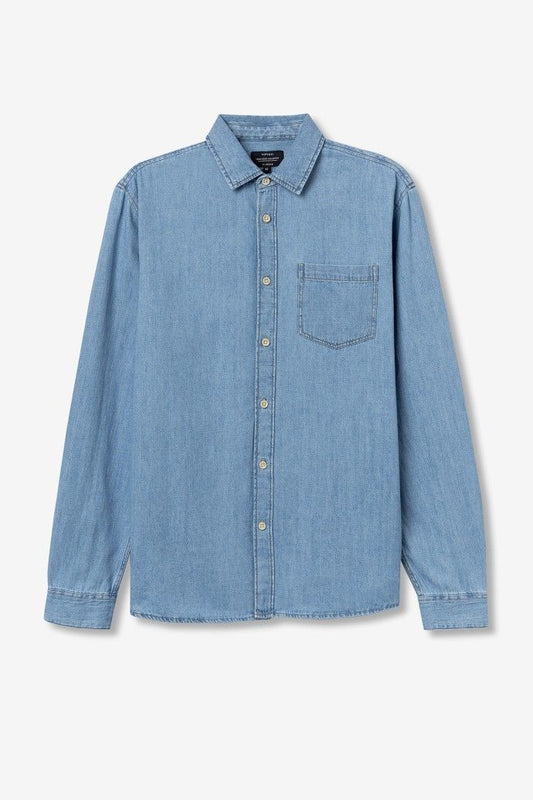Camisa Denim Hombre