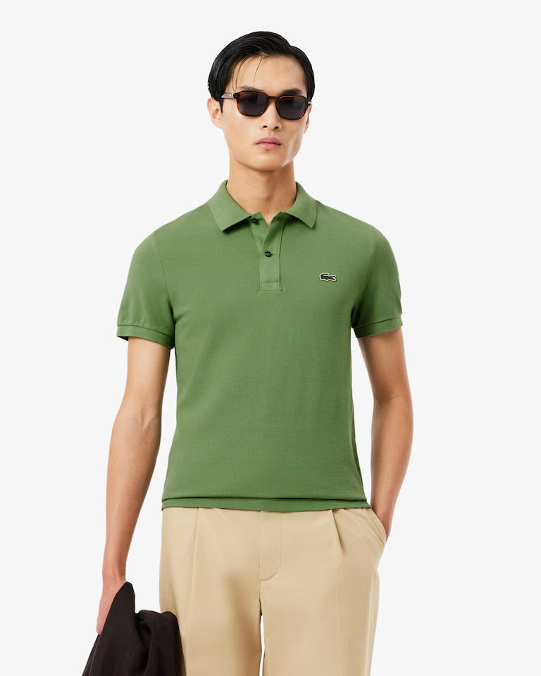 Polo de piqué de corte ajustado