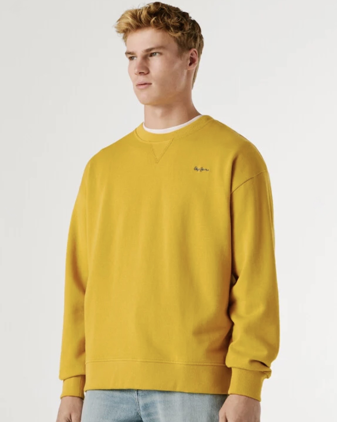 Sudadera Cuello Redondo Con Logo