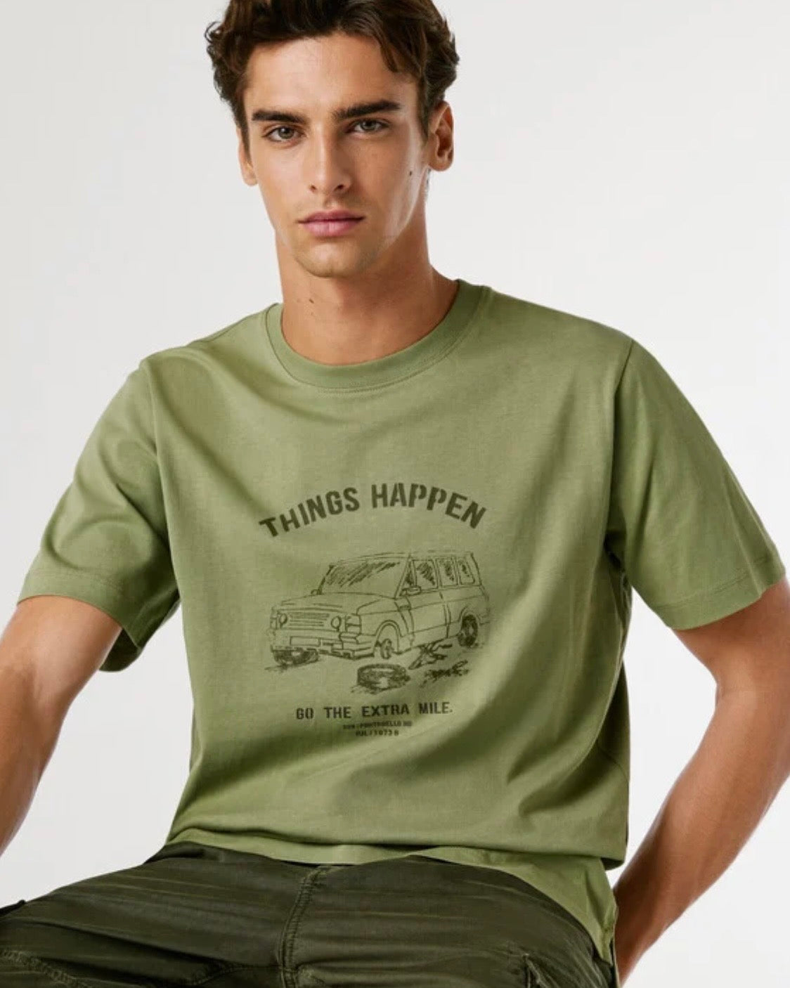 Camiseta Gráfico Estampado