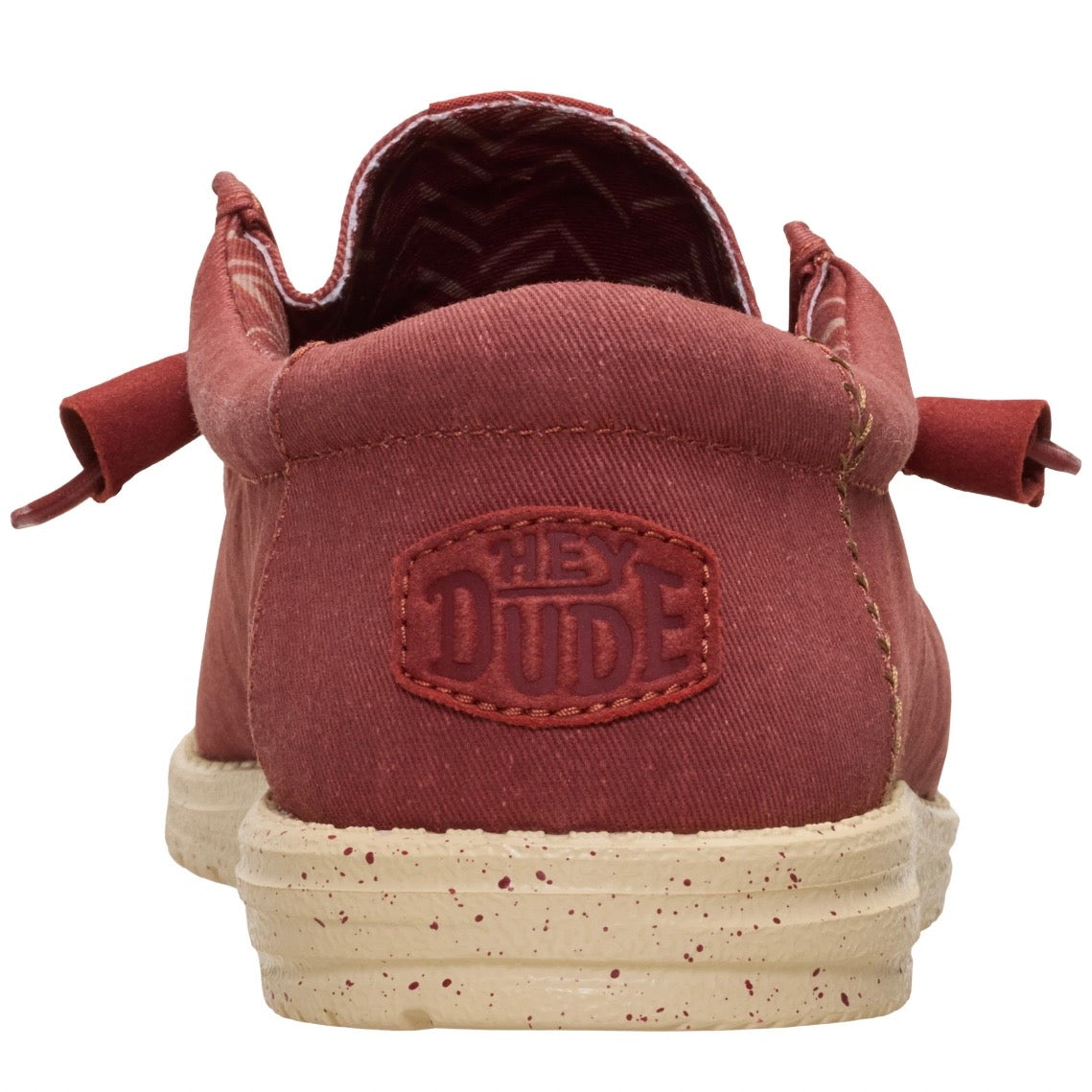 WALLY STRETCH CANVAS BURNT RED/BOULDER TAN