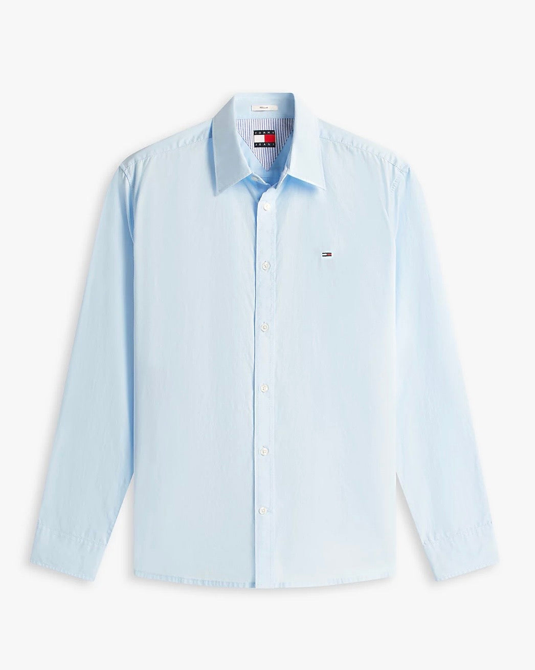 Camisa de popelín con logo bordado