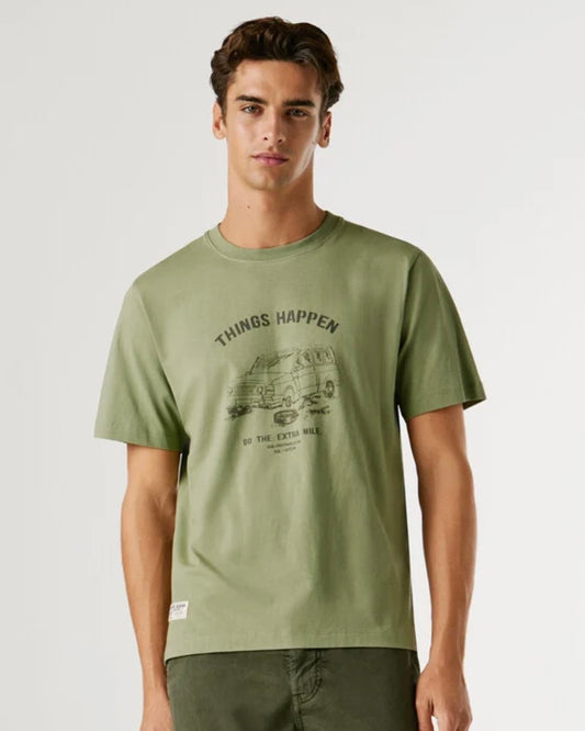 Camiseta Gráfico Estampado