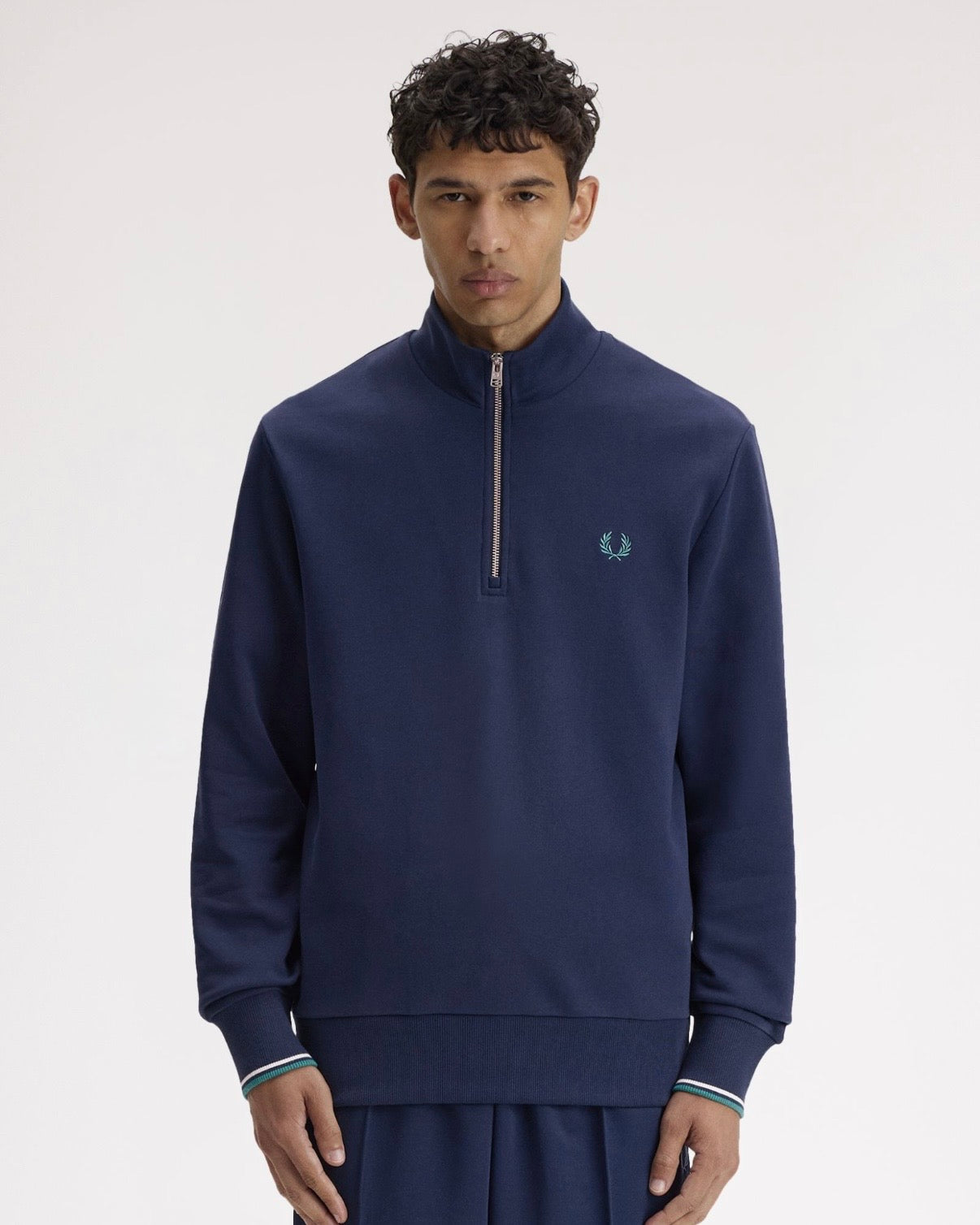 Sudadera con media cremallera