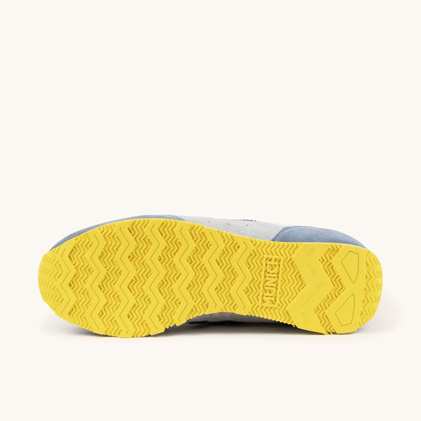 MUNICH UM 91 Zapatillas Retro Running Blanco y Gris