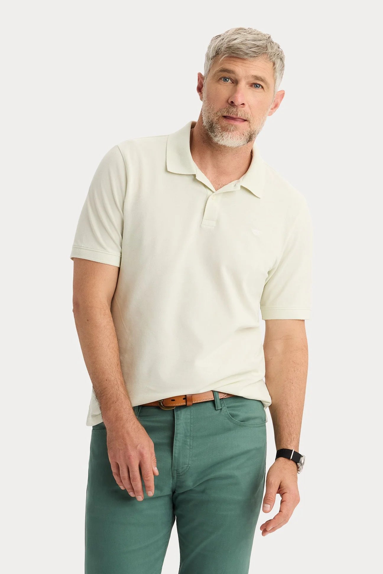 Pique Polo, Slim Fit