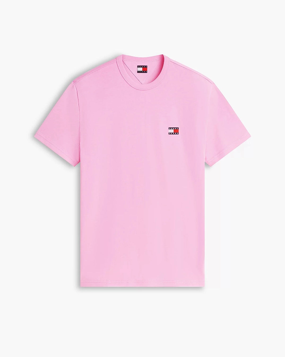 Camiseta con cuello redondo y parche de Tommy