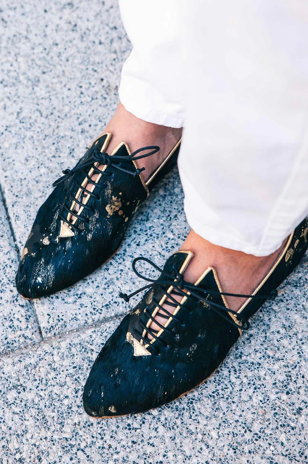 Blucher Florencia Black (Plantilla Extra)