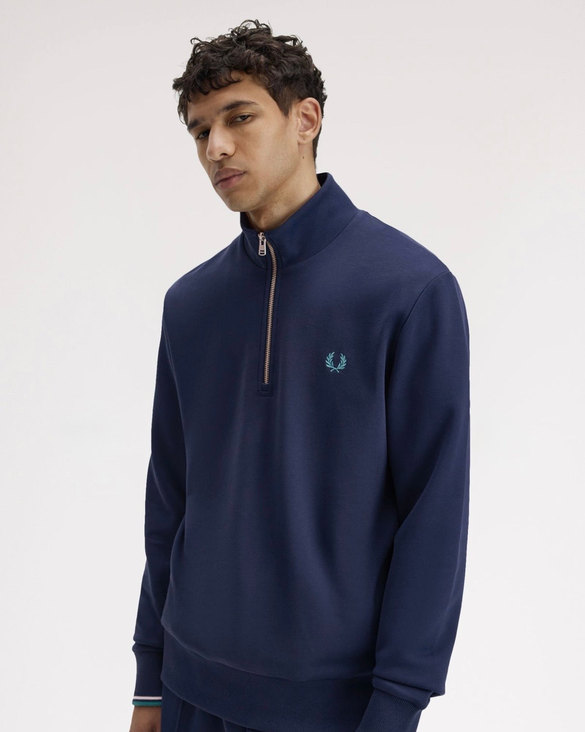 Sudadera con media cremallera