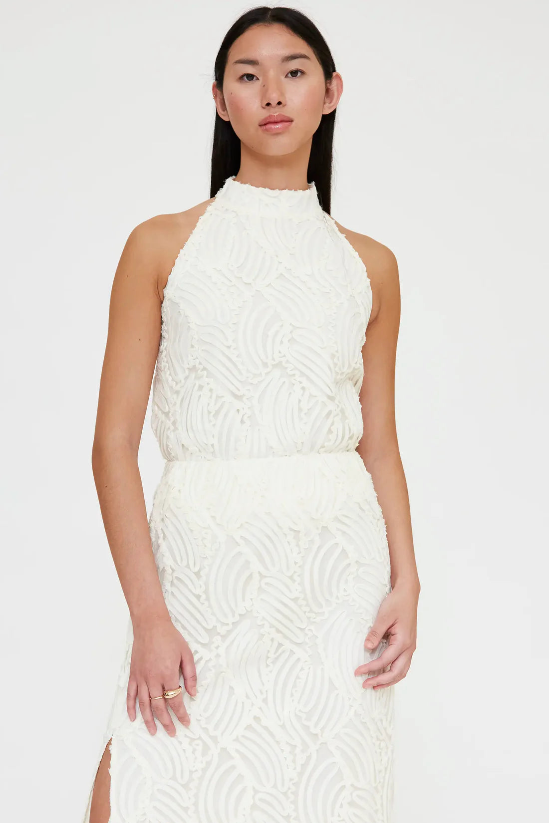 Top halter blanco