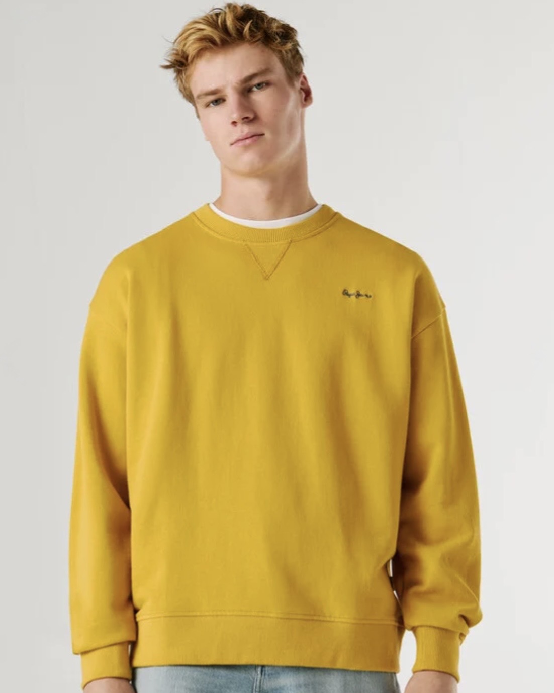 Sudadera Cuello Redondo Con Logo