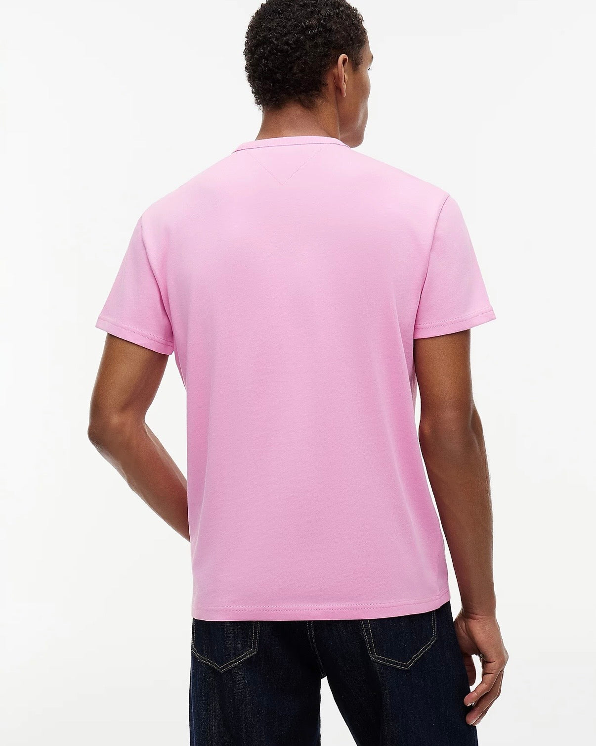 Camiseta con cuello redondo y parche de Tommy
