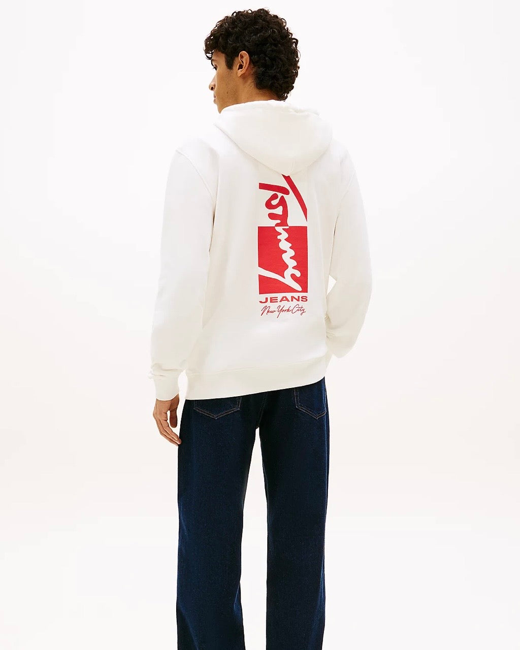 Sudadera con capucha Signature de felpa