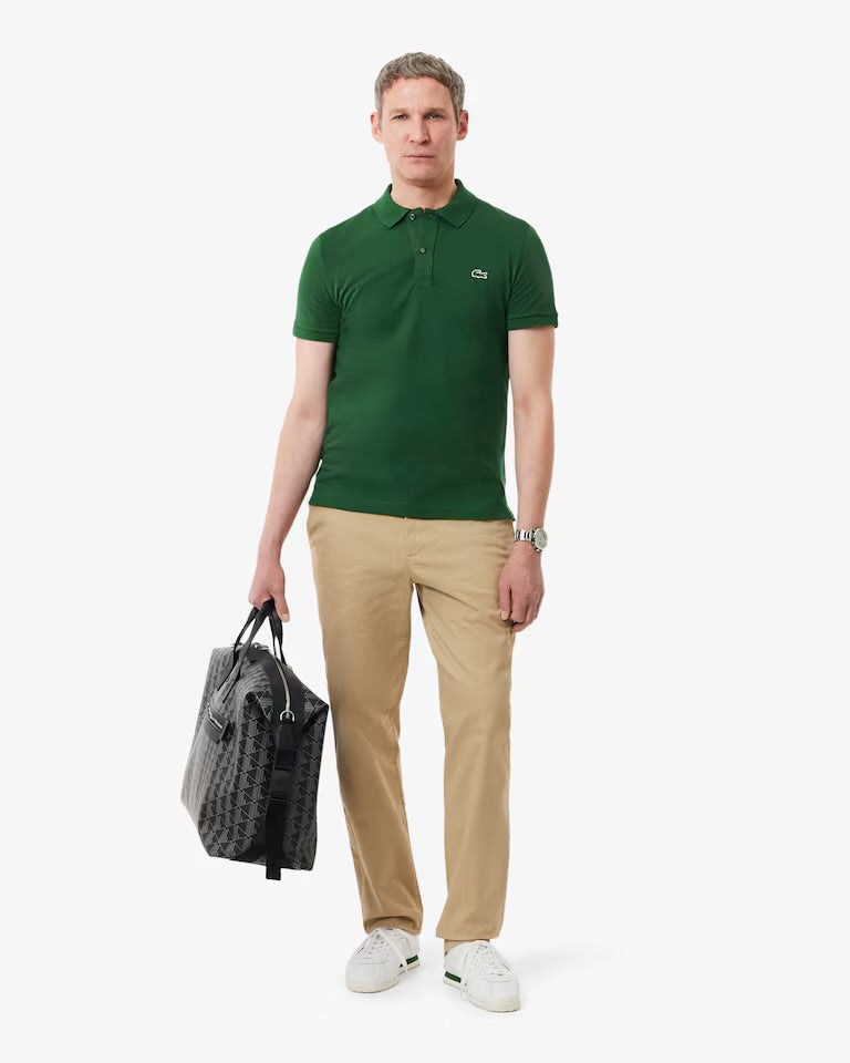 Polo de piqué de corte ajustado