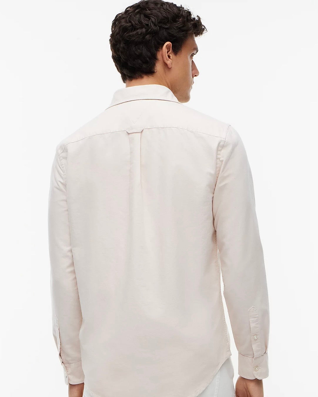 Camisa Oxford con logo bordado