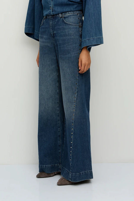Kalia wide-leg jeans