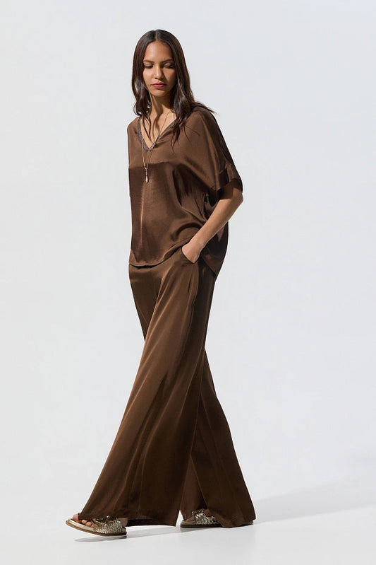 Pantalón satinado