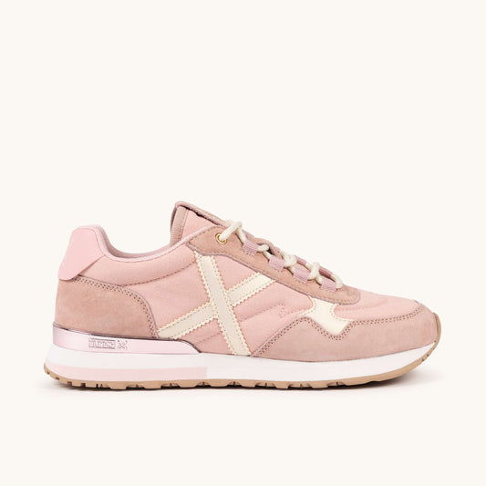 MUNICH SUNSET 66 Zapatilla Sport Chic en Rosa Monocromo