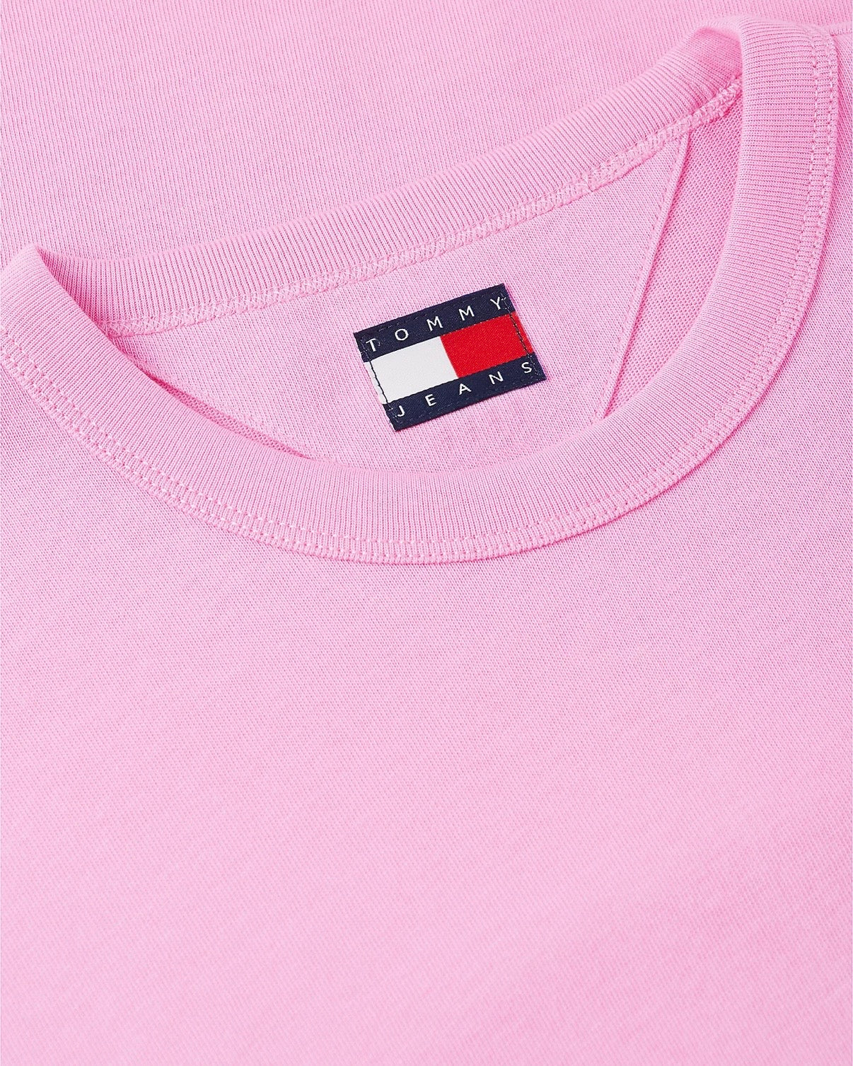 Camiseta con cuello redondo y parche de Tommy