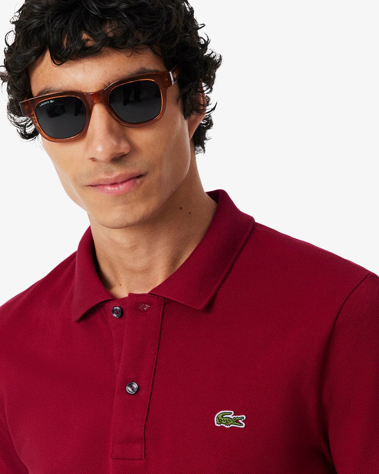 Polo de piqué de corte ajustado