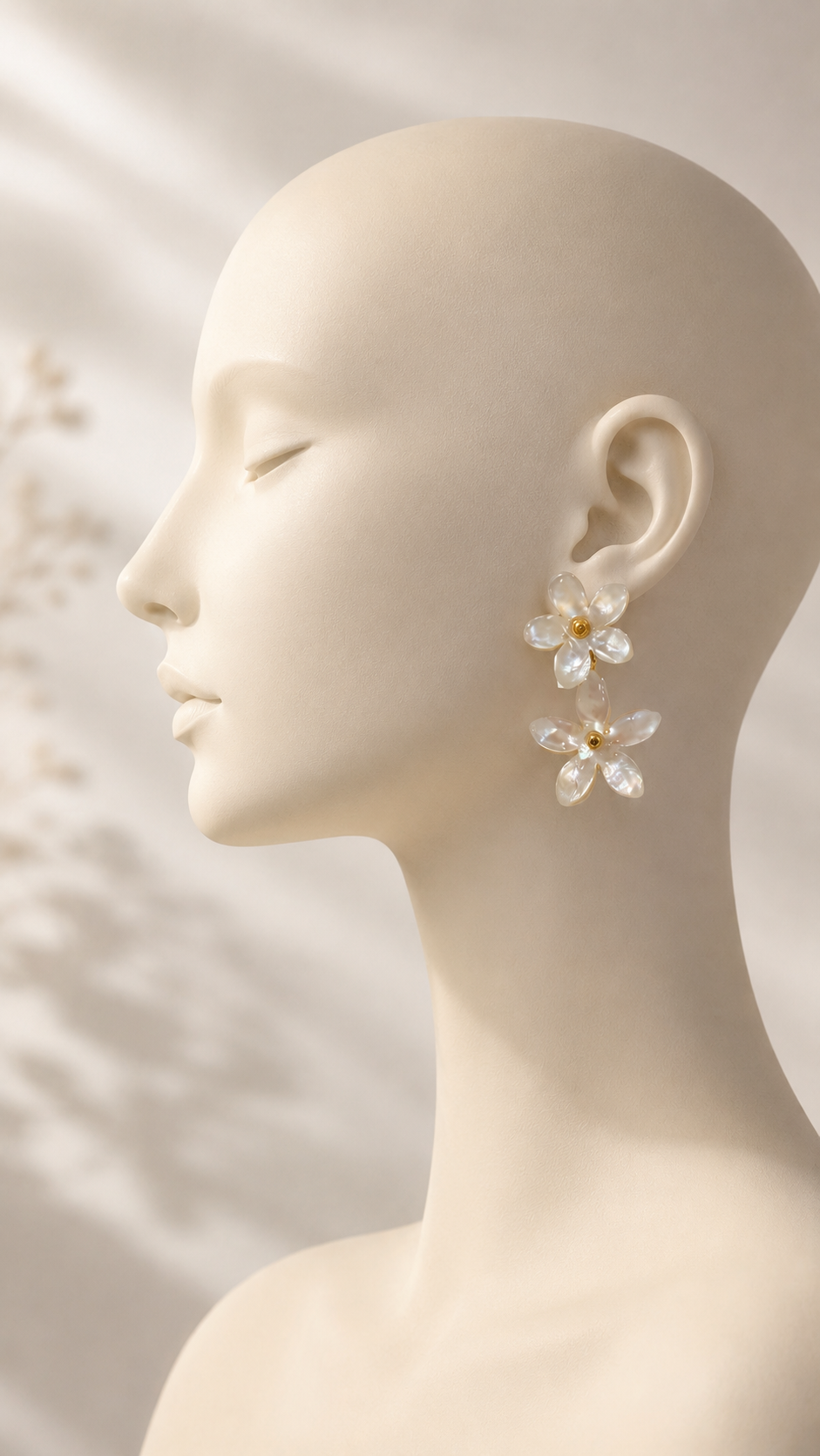 Pendientes Doble Flor
