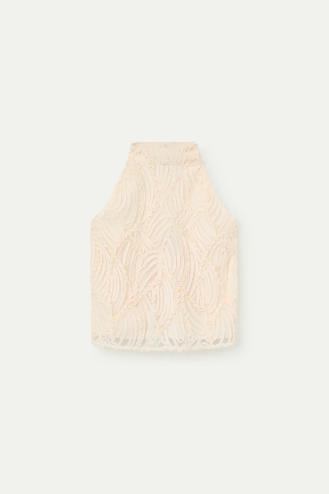 Top halter blanco