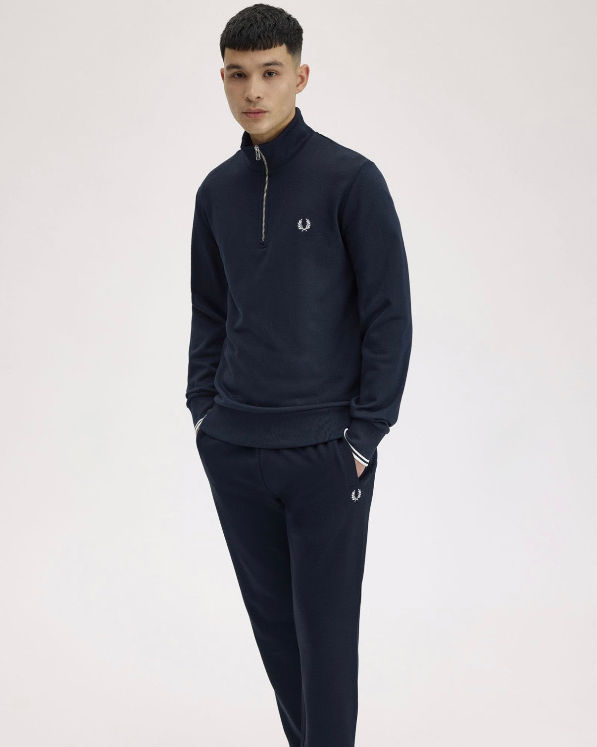 Sudadera con media cremallera
