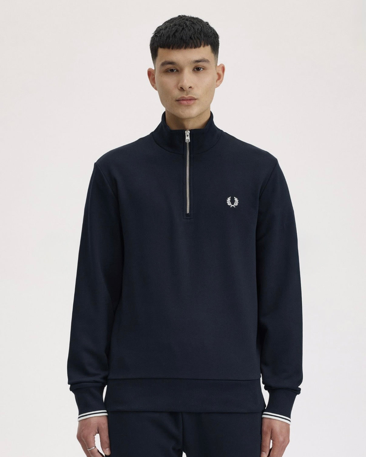 Sudadera con media cremallera