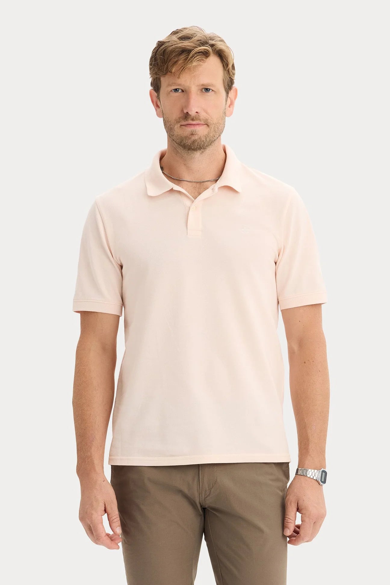 Pique Polo, Slim Fit