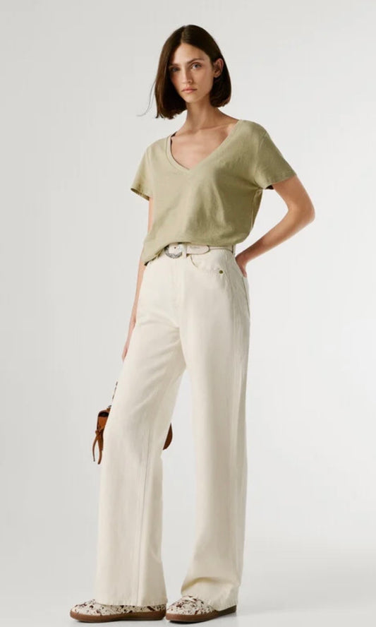 Lexa - Jeans Fit Recto Y Tiro Alto