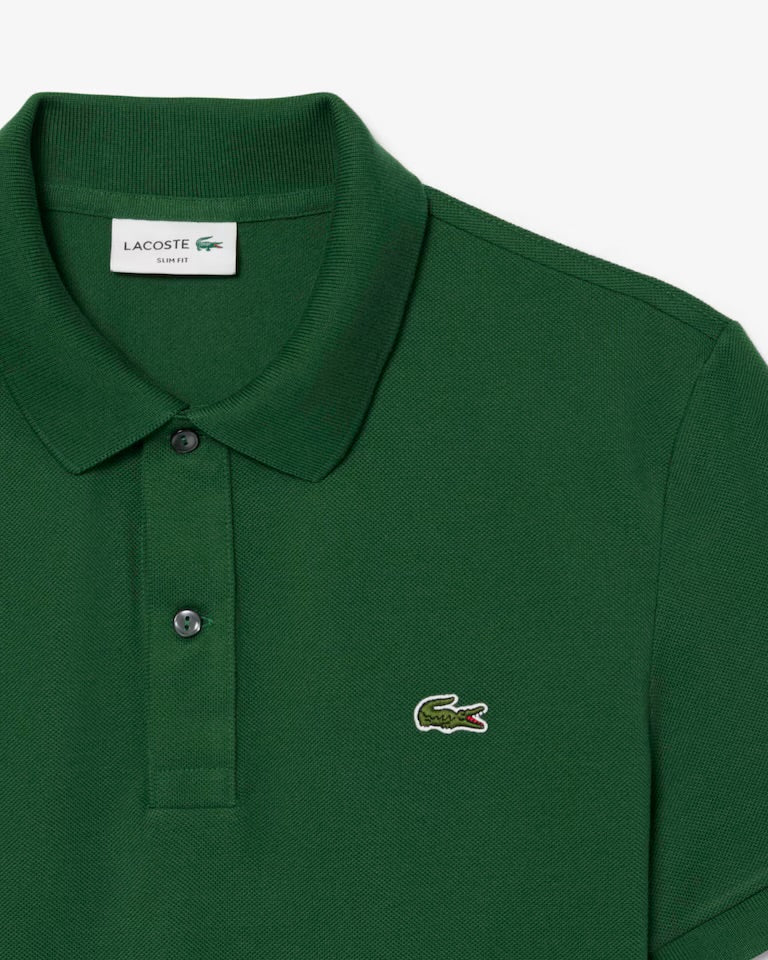 Polo de piqué de corte ajustado