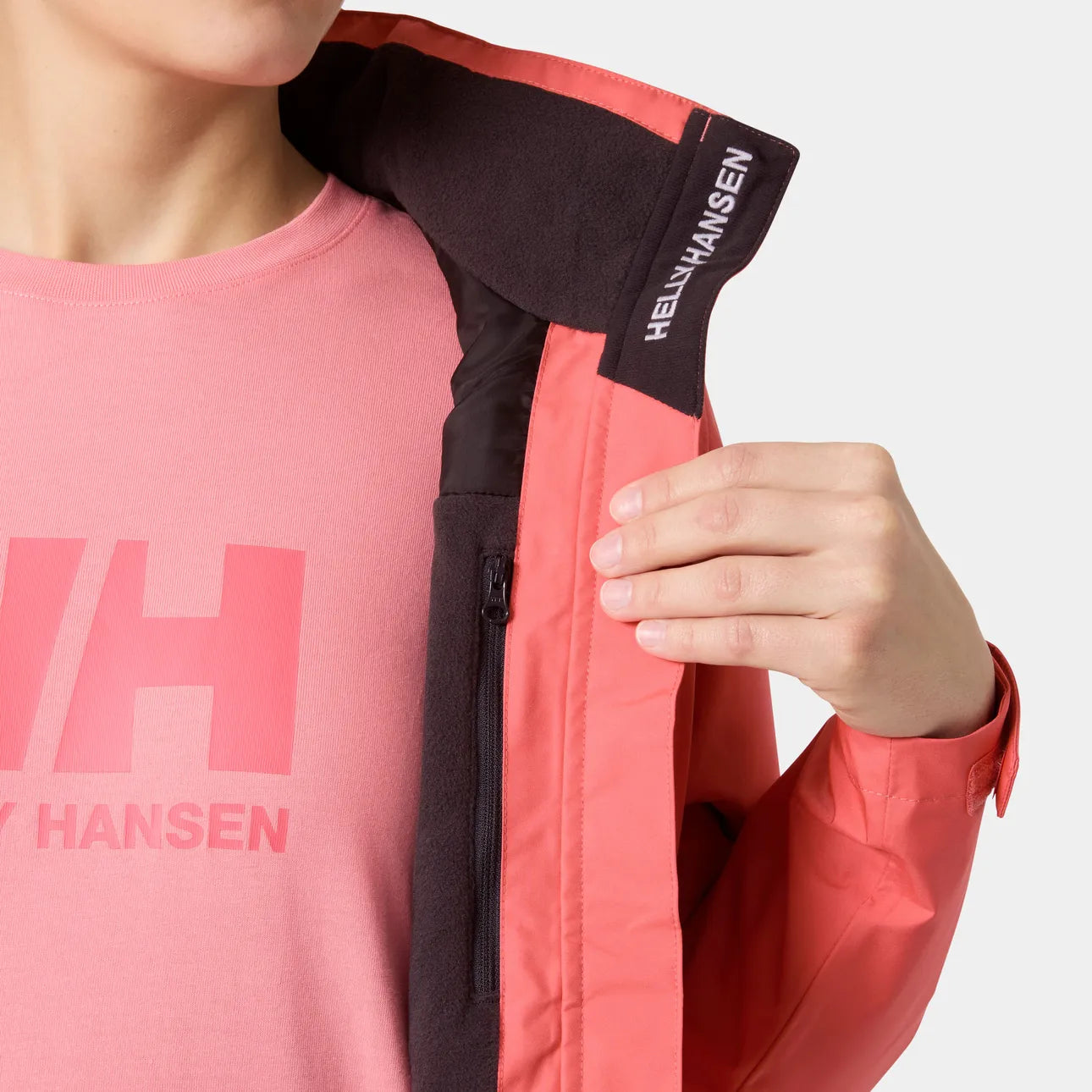 Crew Hooded Midlayer Sailing Jacket 2.0 Mujer