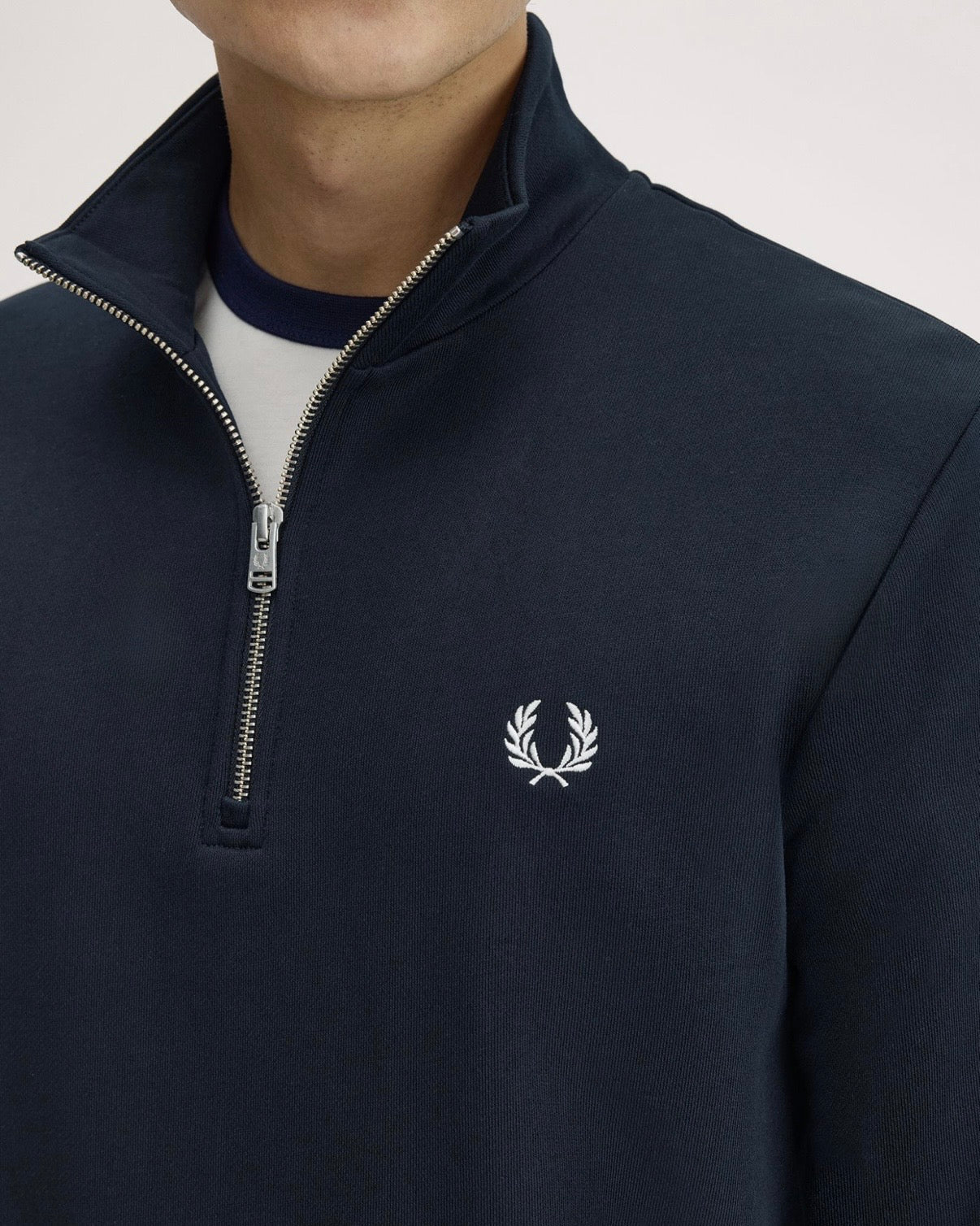 Sudadera con media cremallera