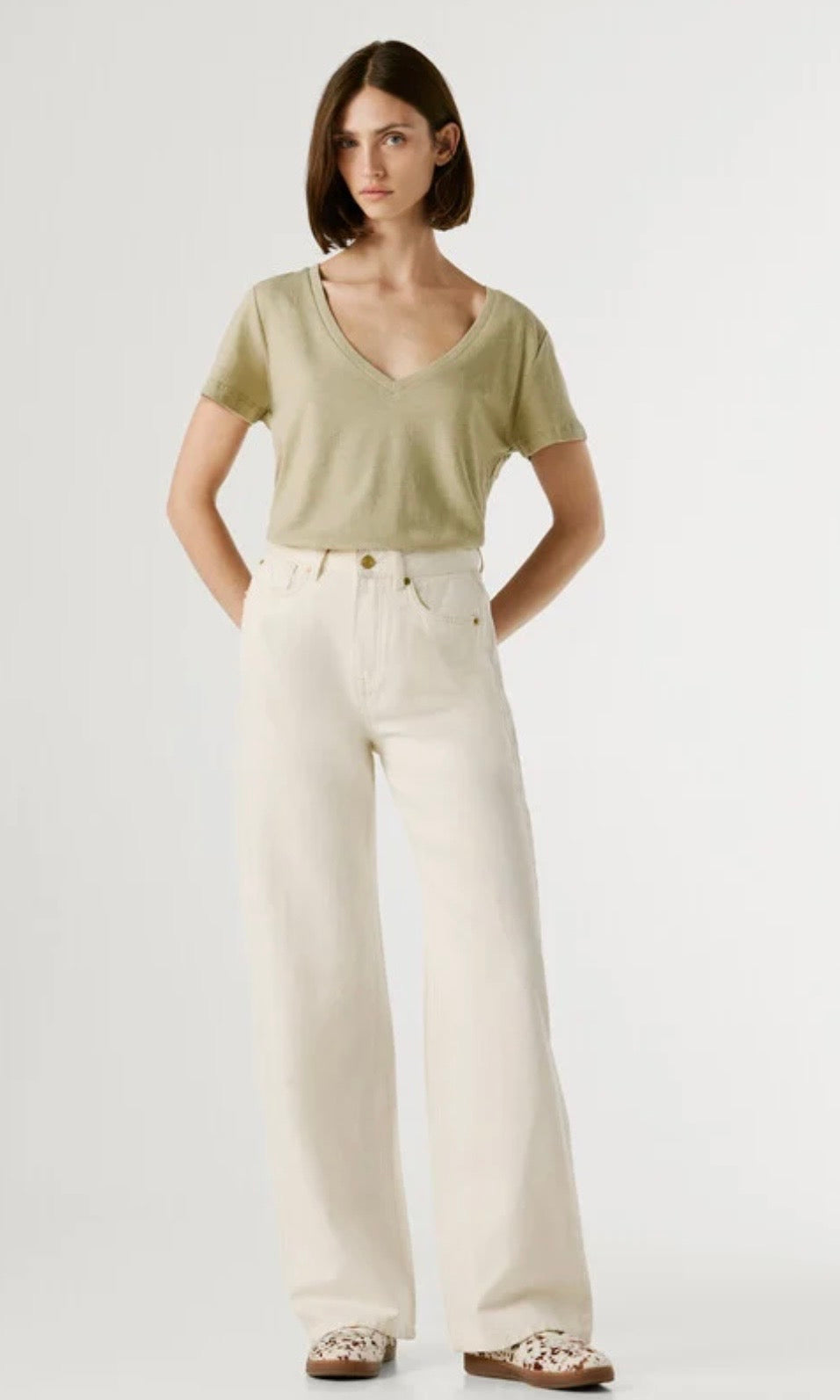 Lexa - Jeans Fit Recto Y Tiro Alto