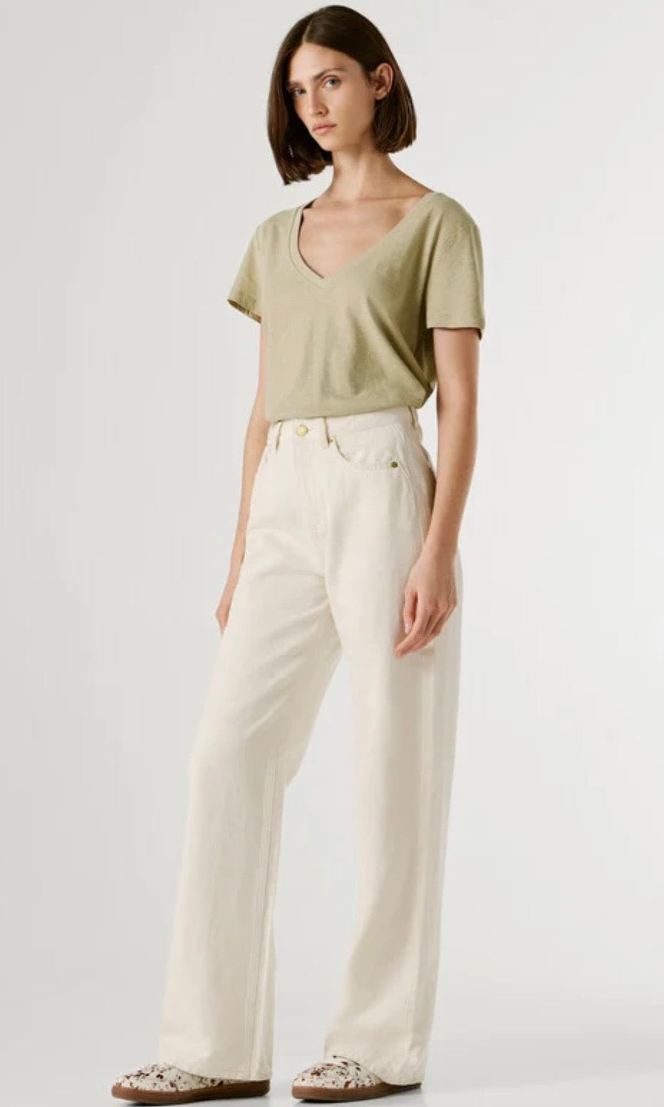 Lexa - Jeans Fit Recto Y Tiro Alto