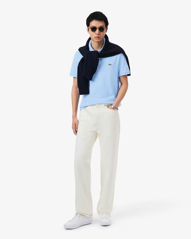 Polo de piqué de corte ajustado