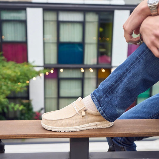 WALLY STRETCH SOX IRISH CREAM/EGRET