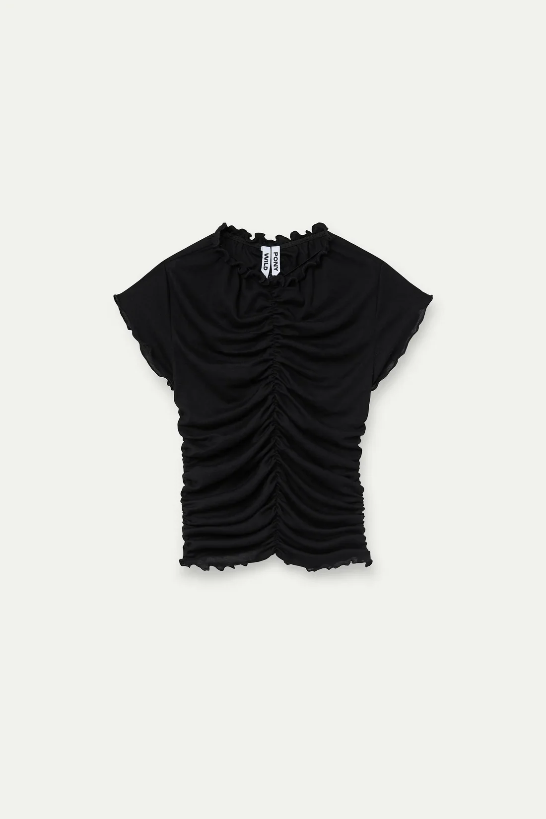 Camiseta fruncida