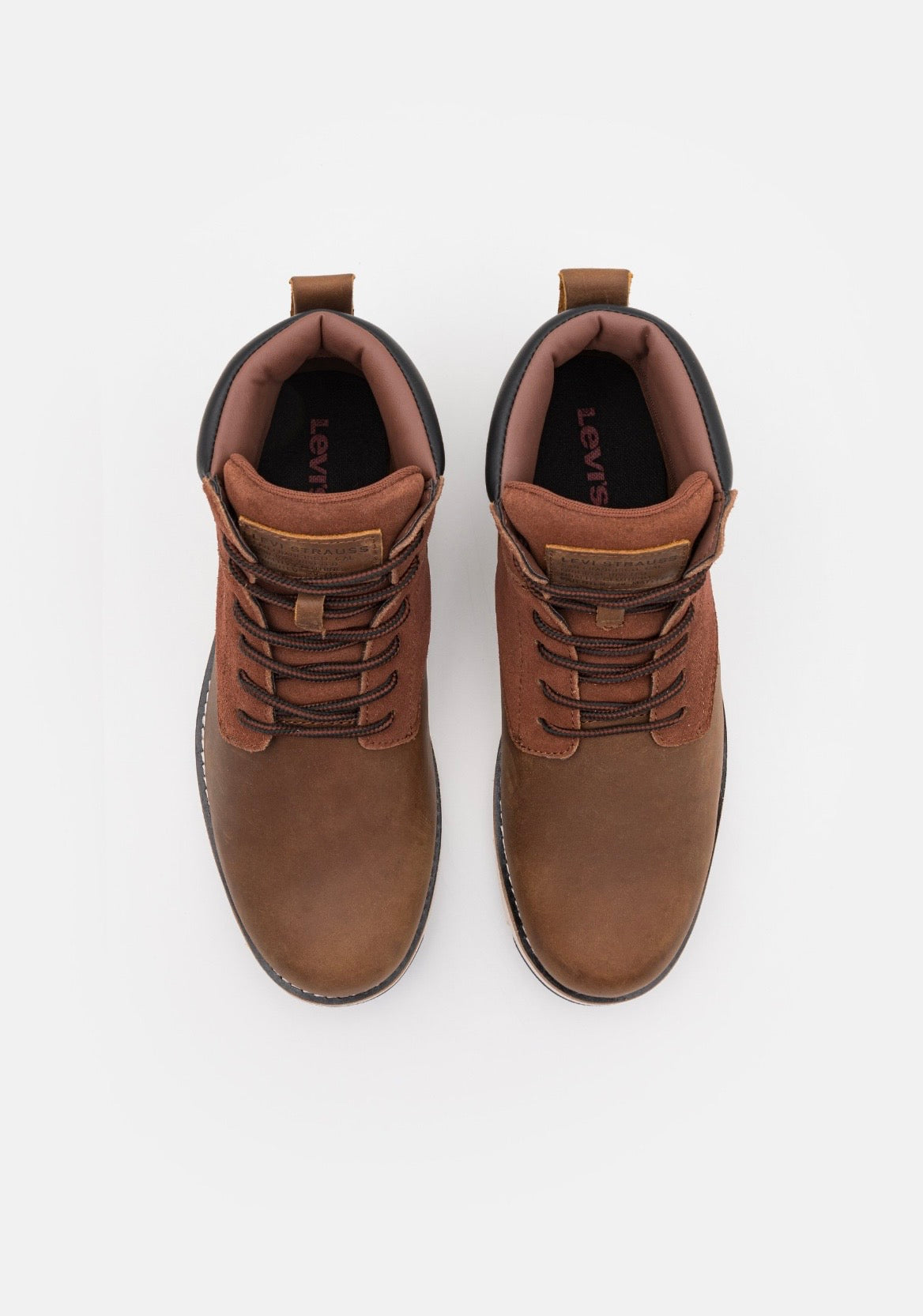 JAX PLUS - Botines con cordones - brown